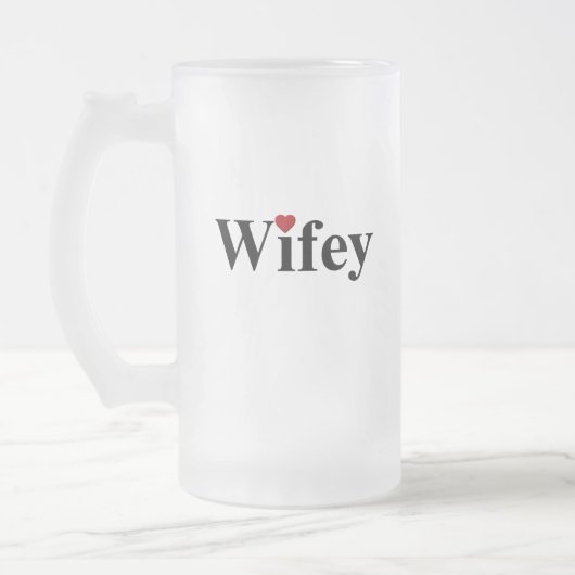 Wifey Matglas Bierpul (Links)