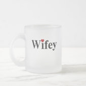 Wifey Matglas Koffiemok (Links)