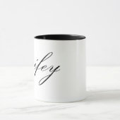 Wifey Mok | Zwart schrift (Midden)