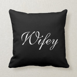 Wifey Mrs Pillow Kussen