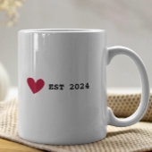 Wifey naam en datum bruiloft Jubileum Koffiemok