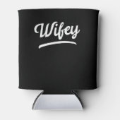 Wifey Net getrouwd koppel echtgenoot en vrouw Blikjeskoeler (Voorkant)