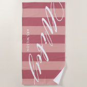 Wifey | Persoonlijke bride Strandlaken (Voorkant)