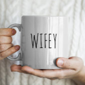 "Wifey" RAE DUNN geïnspireerd Koffiemok