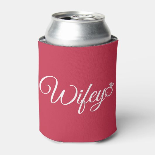 Wifey ring blikjeskoeler (Blikje Voorkant)