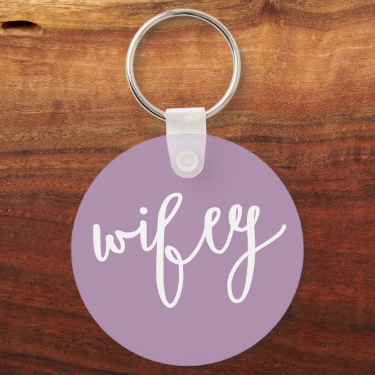Wifey Sleutelhanger (Voorkant)