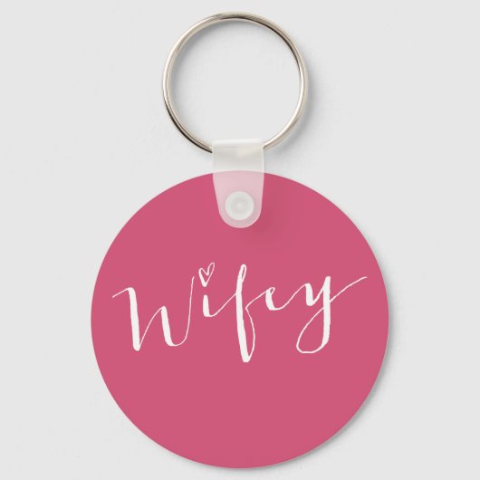 Wifey Sleutelhanger (Voorkant)