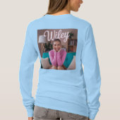 Wifey T-shirt met lang Sleeve (Achterkant)