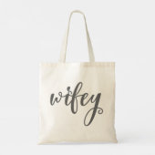 Wifey Tote Bag (Achterkant)