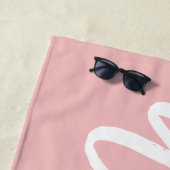 Wifey - Whimsical Calligraphy for the Bride Strandlaken (In situ)