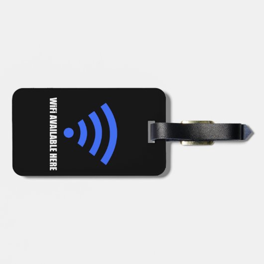 WiFi Beschikbaar hier Bagagelabel (Achterkant horizontaal)