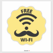 Wifi Business, gratis wifi-Sticker Sticker (Vel)