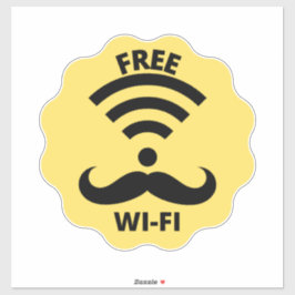 Wifi Business, gratis wifi-Sticker Sticker
