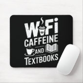 Wifi Caffeine And Textbooks  Muismat (Met muis)