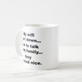 WIFI DOWN! KOFFIEMOK (Voorkant links)