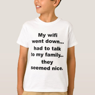 WIFI DOWN! T-SHIRT