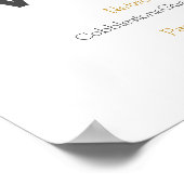 WiFi-gegevens Voeg je Logo bedrijf toe Poster (Hoek)