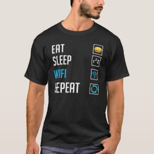 Wifi het Wachtwoord van Internet van de Router cit T-shirt