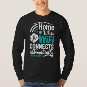 Wifi het Wachtwoord van Internet van de Router cit T-shirt