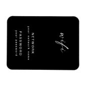 WiFi Informatie Koelkast Magneet (Horizontaal)