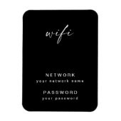 WiFi Informatie Koelkast Magneet (Verticaal)