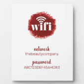 Wifi-informatie *Moderne ziekenhuisopname* Beauty Fotoplaat (Voorkant)