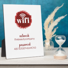 Wifi-informatie *Moderne ziekenhuisopname* Beauty Fotoplaat
