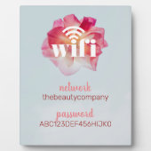Wifi-informatie *Moderne ziekenhuisopname* Beauty Fotoplaat (Voorkant)