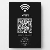 WiFi-informatiebord met QR-code voor gemakkelijke Fotoplaat (voorkant)