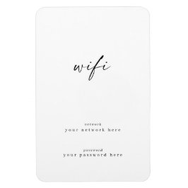 Wifi Information Refkoelkast Magnet Magneet