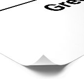 WiFi-instructies met QR-code Perfect Poster (Hoek)