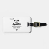 WiFi Internet Bagagelabel verliezen - Wit (Voorkant horizontaal)