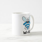 Wifi Internet Koffiemok (Voorkant rechts)