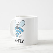 Wifi Internet Koffiemok (Voorkant links)