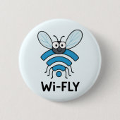 WiFi internet Ronde Button 5,7 Cm (Voorkant)
