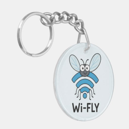 WiFi internet Sleutelhanger (Voorkant Links)