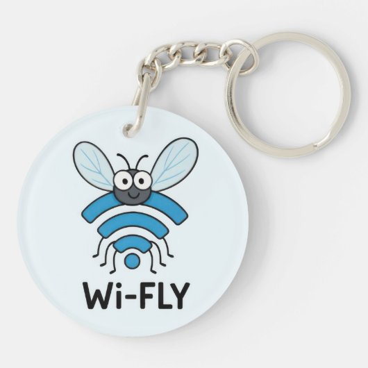 WiFi internet Sleutelhanger (Achterkant)