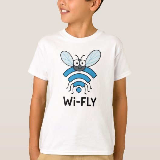 Wifi Internet T-shirt (Voorkant)