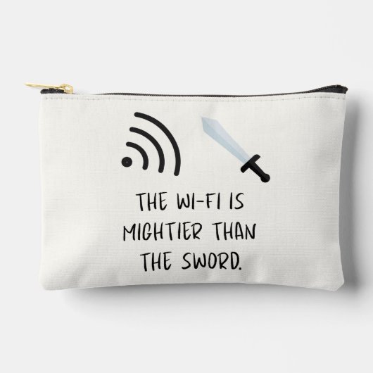 WiFi is sterker dan het zwaard Etui (Voorkant)