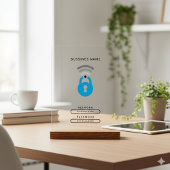 WiFi Key tech logo sjabloon Acryl Sign Acryl Bord