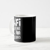 Wifi Koffie En Leerboeken Koffiemok (Voorkant links)
