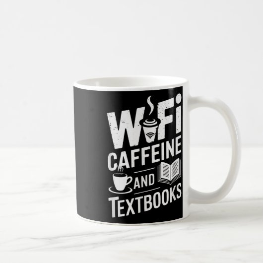 Wifi Koffie En Leerboeken Koffiemok (Rechts)