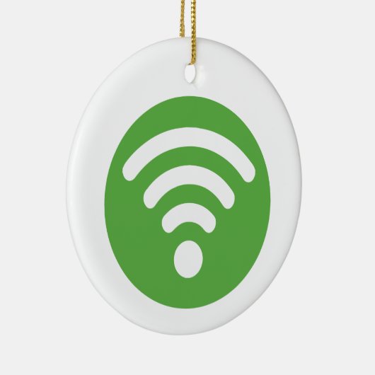WiFi-Logo Keramisch Ornament (Rechts)
