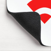 Wifi Love Mousepad Muismat (Hoek)