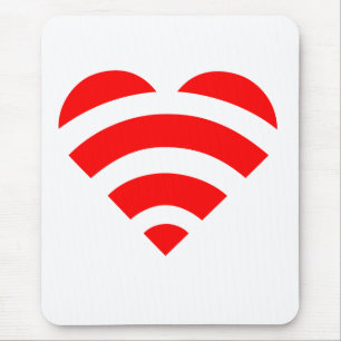 Wifi Love Mousepad Muismat