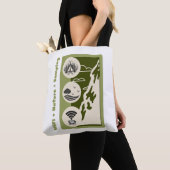 WiFi + nature = camping adventure camping Tote Bag (Dichtbij)