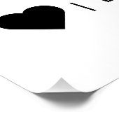 Wifi Network and Password Business Retail Perfect Poster (Hoek)