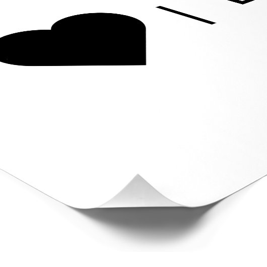 Wifi Network and Password Business Retail Perfect Poster (Hoek)