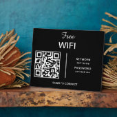 WiFi Network QR-code Scannen naar verbinding met m Fotoplaat (Zijkant)