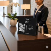WiFi Network QR-code Scannen naar verbinding met m Fotoplaat